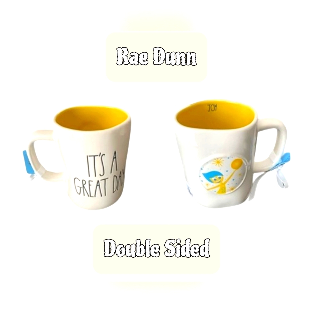 Rae Dunn & Pixar Ceramic Mug "It's A Great Day" NEW